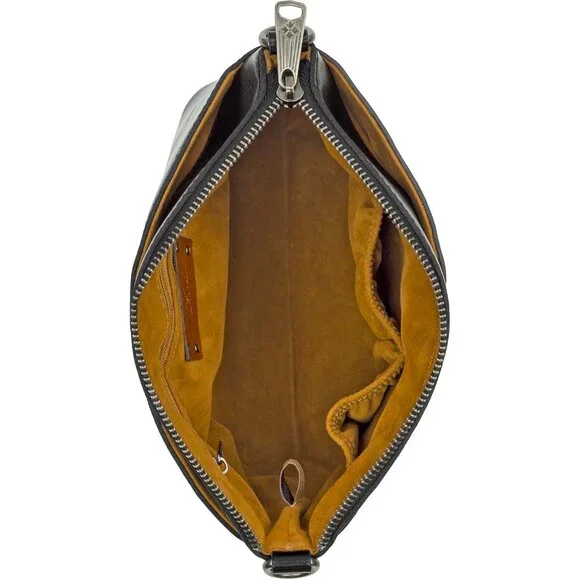 Arlee Black Leather Crossbody Bag for Women, Elegant & Versatile